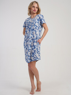 Купить Хлопковая туника с коротким рукавом VIENETTA 5110331247 в Украина