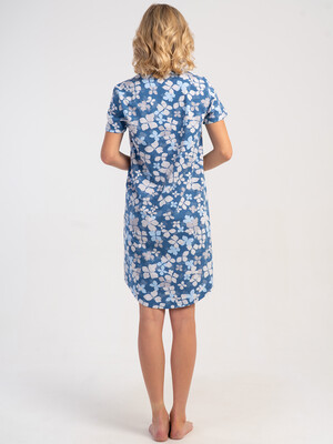 Купить Хлопковая туника с коротким рукавом VIENETTA 5110331247 в Украина в Lingerie.ua - Одяг для дому та відпочинку, Фото 5