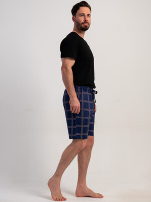 Купить Бавовняні чоловічі шорти в клітинку VIENETTA MAN 5120807305 в Украина в Lingerie.ua - Одяг для дому та відпочинку, Фото 2