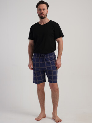 Купить Бавовняні чоловічі шорти в клітинку VIENETTA MAN 5120807305 в Украина в Lingerie.ua - Одяг для дому та відпочинку, Фото 3