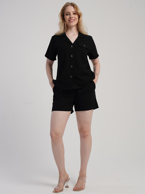 Купить Літній жіночий костюм (сорочка + шорти) VIENETTA PLUS 4120200000 в Украина в Lingerie.ua - Одяг для дому та відпочинку, Фото 5