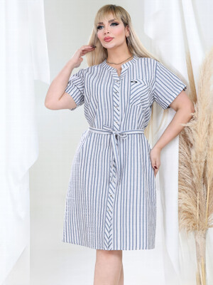 Купить Платье летнее на пуговицах с карманами JEN 06715 в Украина