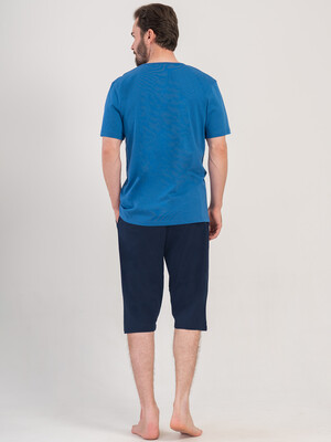 Купить Хлопковый летний костюм (футболка + капри) VIENETTA MAN 4084320000 в Украина в Lingerie.ua - Одяг для дому та відпочинку, Фото 7