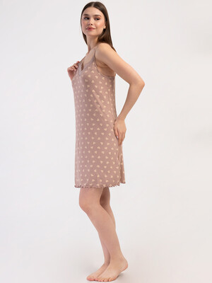 Купить Нічна сорочка з віскози на бретельках VIENETTA 4092941819 в Украина в Lingerie.ua - Одяг для дому та відпочинку, Фото 4