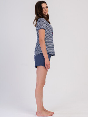 Купить Бавовняний комплект (футболка + шорти) VIENETTA 6050691164 в Украина в Lingerie.ua - Одяг для дому та відпочинку, Фото 2