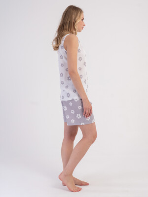 Купить Бавовняний комплект (майка + шорти) VIENETTA 6020627347 в Украина в Lingerie.ua - Одяг для дому та відпочинку, Фото 3