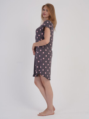 Купить Ночная сорочка из вискозы с коротким рукавом VIENETTA 6040041142 в Украина в Lingerie.ua - Одяг для дому та відпочинку, Фото 7