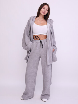 Купить Жіночий вовняний костюм (кардиган з капюшоном + штани) LINGERIE 170901 в Украина в Lingerie.ua - Одяг для дому та відпочинку, Фото 10