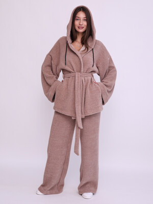 Купить Жіночий вовняний костюм (кардиган з капюшоном + штани) LINGERIE 170901 в Украина в Lingerie.ua - Одяг для дому та відпочинку, Фото 8