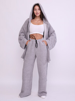 Купить Жіночий вовняний костюм (кардиган з капюшоном + штани) LINGERIE 170901 в Украина в Lingerie.ua - Одяг для дому та відпочинку, Фото 5