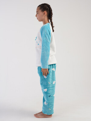 Купить Теплий домашній костюм із велсофту VIENETTA KIDS 3030910257 в Украина в Lingerie.ua - Одяг для дому та відпочинку, Фото 8