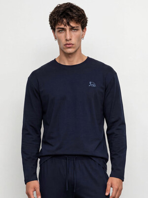 Купить Хлопковый домашний костюм (лонгслив + брюки) HAYS 80354 в Украина в Lingerie.ua - Одяг для дому та відпочинку, Фото 5