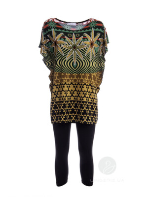 Купить Комплект з туніки і бриджів COCOON Z-52231 в Украина в Lingerie.ua - Одяг для дому та відпочинку, Фото 2