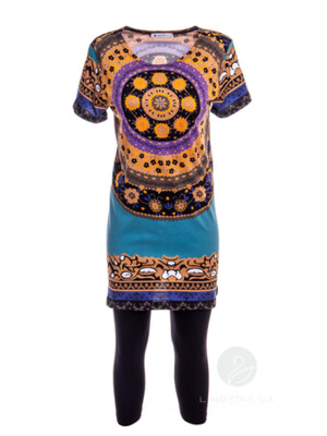 Купить Летний костюм женский с коротким рукавом COCOON Y50081 в Украина в Lingerie.ua - Одяг для дому та відпочинку, Фото 2