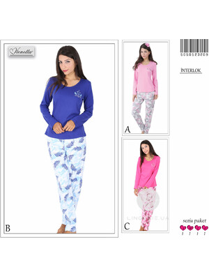 Купить Домашний комплект женский (пижама) VIENETTA 5050523209 в Украина в Lingerie.ua - Одяг для дому та відпочинку, Фото 3