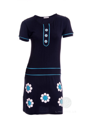 Купить Сукня літня з коротким рукавом COCOON Y10003 в Украина в Lingerie.ua - Одяг для дому та відпочинку, Фото 4