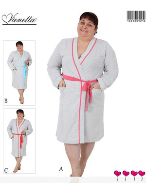 Купить Халат женский VIENETTA 4082094275 в Украина в Lingerie.ua - Одяг для дому та відпочинку, Фото 2