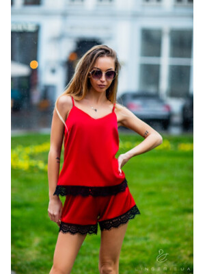 Купить Пижама шелковая с кружевом LINGERIE 170189 в Украина в Lingerie.ua - Одяг для дому та відпочинку, Фото 27