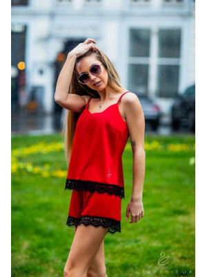 Купить Пижама шелковая с кружевом LINGERIE 170189 в Украина в Lingerie.ua - Одяг для дому та відпочинку, Фото 34