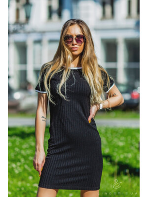 Купить Сукня LINGERIE 170301-2 бавовняний трикотаж у рубчик в Украина в Lingerie.ua - Одяг для дому та відпочинку, Фото 14