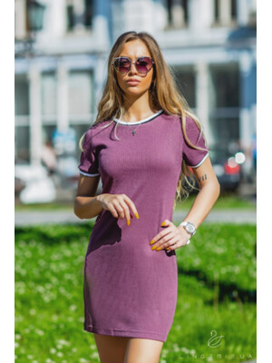 Купить Сукня LINGERIE 170301-2 бавовняний трикотаж у рубчик в Украина в Lingerie.ua - Одяг для дому та відпочинку, Фото 11