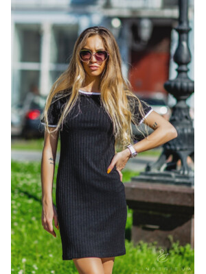 Купить Сукня LINGERIE 170301-2 бавовняний трикотаж у рубчик в Украина в Lingerie.ua - Одяг для дому та відпочинку, Фото 8