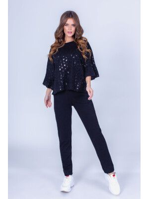 Купить Ангорний костюм жіночий з паєтками LINGERIE 170376 в Украина в Lingerie.ua - Одяг для дому та відпочинку, Фото 16