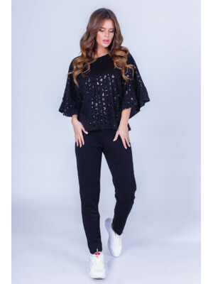 Купить Ангорний костюм жіночий з паєтками LINGERIE 170376 в Украина в Lingerie.ua - Одяг для дому та відпочинку, Фото 13