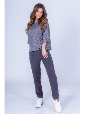 Купить Ангорний костюм жіночий з паєтками LINGERIE 170376 в Украина в Lingerie.ua - Одяг для дому та відпочинку, Фото 12