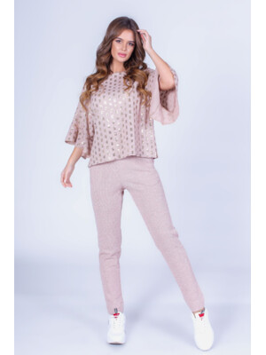 Купить Ангорний костюм жіночий з паєтками LINGERIE 170376 в Украина в Lingerie.ua - Одяг для дому та відпочинку, Фото 7