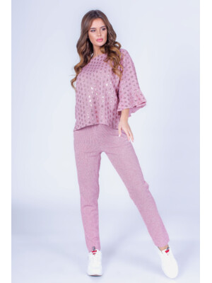 Купить Ангорний костюм жіночий з паєтками LINGERIE 170376 в Украина в Lingerie.ua - Одяг для дому та відпочинку, Фото 6