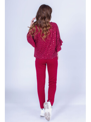 Купить Ангорний костюм жіночий з паєтками LINGERIE 170376 в Украина в Lingerie.ua - Одяг для дому та відпочинку, Фото 5