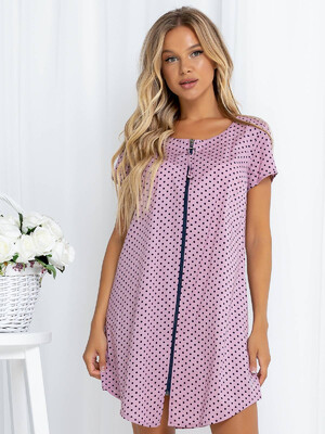 Купить Халат бавовняний на блискавці LINGERIE 170447 в Украина в Lingerie.ua - Одяг для дому та відпочинку, Фото 2