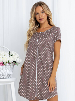 Купить Халат бавовняний на блискавці LINGERIE 170447 в Украина в Lingerie.ua - Одяг для дому та відпочинку, Фото 12