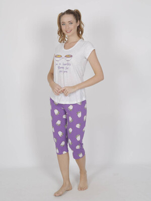 Комплект жіночий з футболки та капрі VIENETTA 0080800830