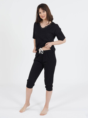 Купить Комплект жіночий з футболки та капрі VIENETTA 0110800000 в Украина в Lingerie.ua - Одяг для дому та відпочинку, Фото 5