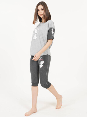 Купить Комплект женский из футболки и капри VIENETTA 0100360000 в Украина в Lingerie.ua - Одяг для дому та відпочинку, Фото 2