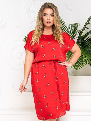 Купить Шовкова сукня з коротким рукавом LINGERIE 170557 в Украина в Lingerie.ua - Одяг для дому та відпочинку, Фото 2