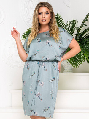 Купить Шовкова сукня з коротким рукавом LINGERIE 170557 в Украина в Lingerie.ua - Одяг для дому та відпочинку, Фото 6