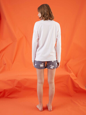 Купить Комплект SEVIM S 13225 длинный рукав шорты в Украина в Lingerie.ua - Одяг для дому та відпочинку, Фото 4