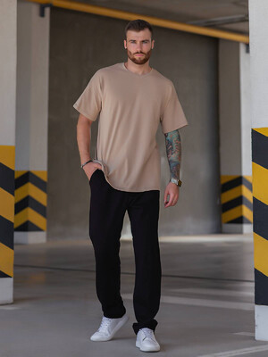 Купить Хлопковая футболка LNGR 170581  в Украина в Lingerie.ua - Одяг для дому та відпочинку, Фото 1