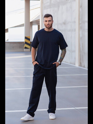 Купить Хлопковая футболка LNGR 170581  в Украина в Lingerie.ua - Одяг для дому та відпочинку, Фото 3