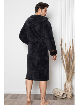 Купить Халат мужской с капюшоном COCOON E14-5476 в Украина в Lingerie.ua - Одяг для дому та відпочинку, Фото 6