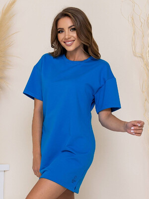 Купить Хлопковая туника с коротким рукавом LINGERIE 170599  в Украина в Lingerie.ua - Одяг для дому та відпочинку, Фото 2