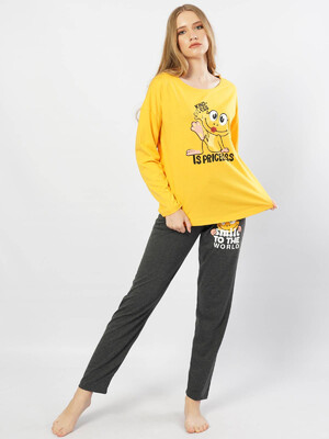 Купить Хлопковый домашний комплект женский VIENETTA 1050830000 в Украина в Lingerie.ua - Одяг для дому та відпочинку, Фото 2