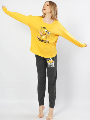 Купить Хлопковый домашний комплект женский VIENETTA 1050830000 в Украина в Lingerie.ua - Одяг для дому та відпочинку, Фото 12