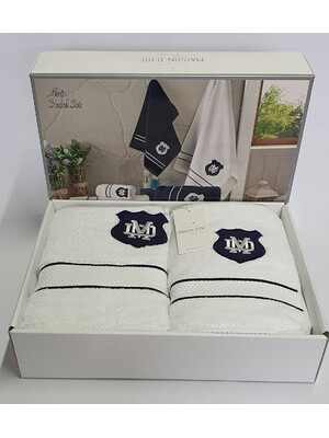Купить Комплект махровых полотенец 3 в 1 MAISON D`OR Alain в Украина в Lingerie.ua - Одяг для дому та відпочинку, Фото 3