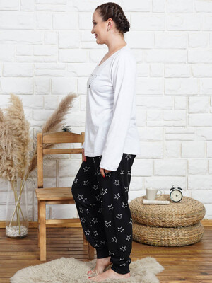 Купить Хлопковый домашний комплект большого размера VIENETTA 0091631191 в Украина в Lingerie.ua - Одяг для дому та відпочинку, Фото 3