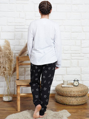 Купить Хлопковый домашний комплект большого размера VIENETTA 0091631191 в Украина в Lingerie.ua - Одяг для дому та відпочинку, Фото 4