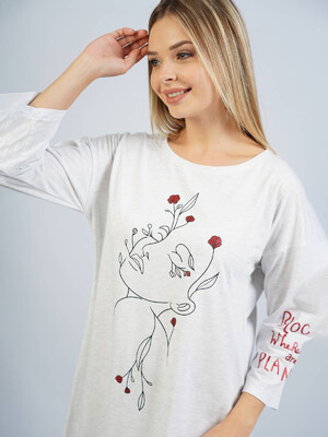 Купить Ночная сорочка (туника) VIENETTA 1043910000  в Украина в Lingerie.ua - Одяг для дому та відпочинку, Фото 6